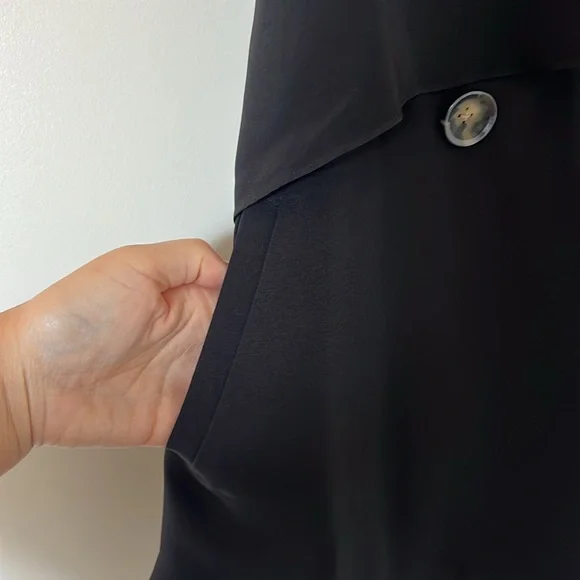 Emporio Armani Silk Trench Vest - Picture 7 of 9